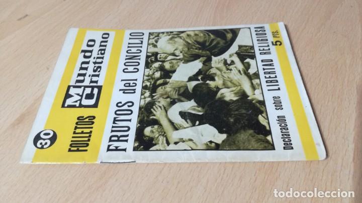 Second hand books: FOLLETOS MUNDO CRISTIANO 30 LIBERTAD RELIGIOSA	 / 	TXT54