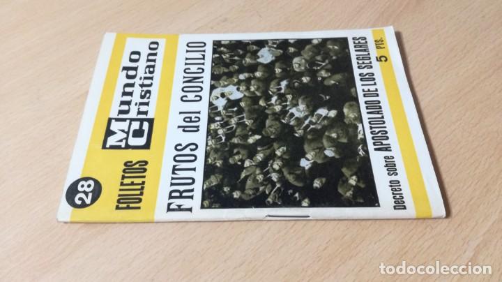 Second hand books: FOLLETOS MUNDO CRISTIANO 28 APOSTOLADO SEGLARES	 / 	TXT54
