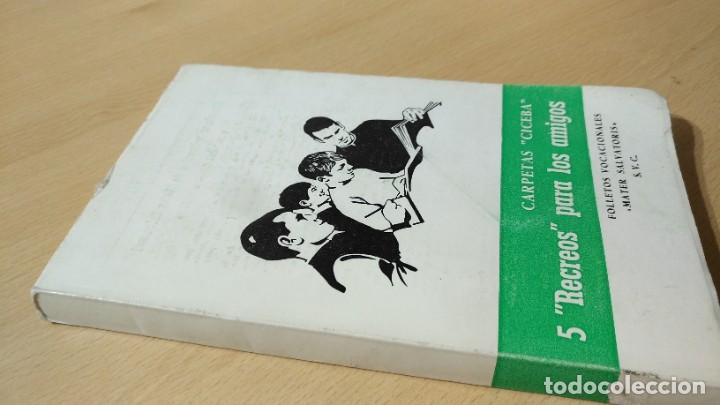 Second hand books: 5 RECREOS PARA LOS AMIGOS - FOLLETOS VOCACIONALES MATER SALVATORIS CICEBA	 / 	TXT60B