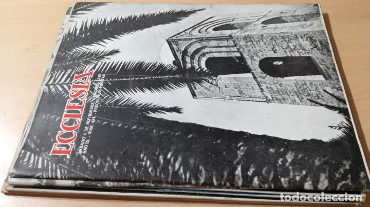 Second hand books: 434	1949	   REVISTA ECCLESIA  	 / 	TXT609A