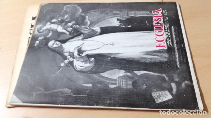 Libri di seconda mano: 476	1950	   REVISTA ECCLESIA  	 / 	TXT609A