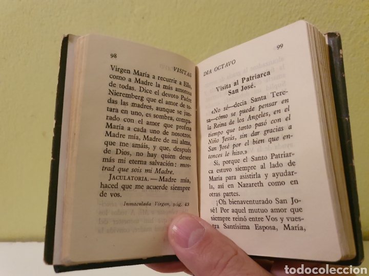 Libros de segunda mano: LIBRO VISITAS AL SANT&Iacute;SIMO A&Ntilde;O 1954 - Foto 5