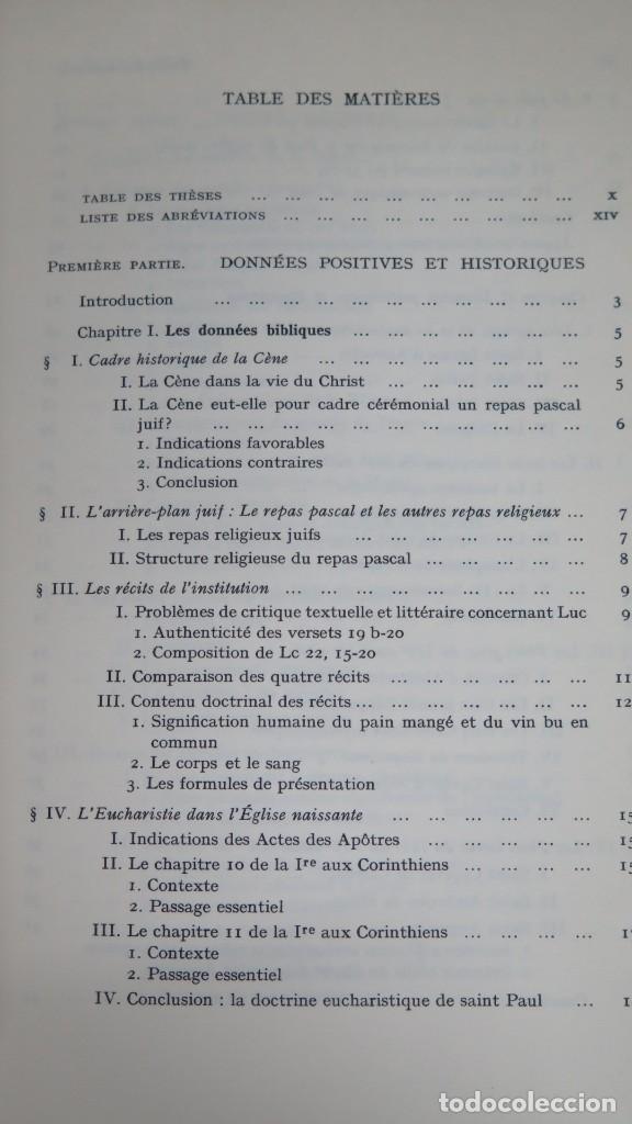 Libros de segunda mano: L&acute;EUCHARISTIE. BACIOCCHI - Foto 2