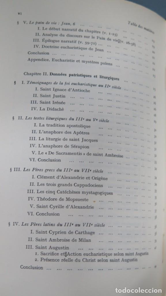Libros de segunda mano: L&acute;EUCHARISTIE. BACIOCCHI - Foto 3