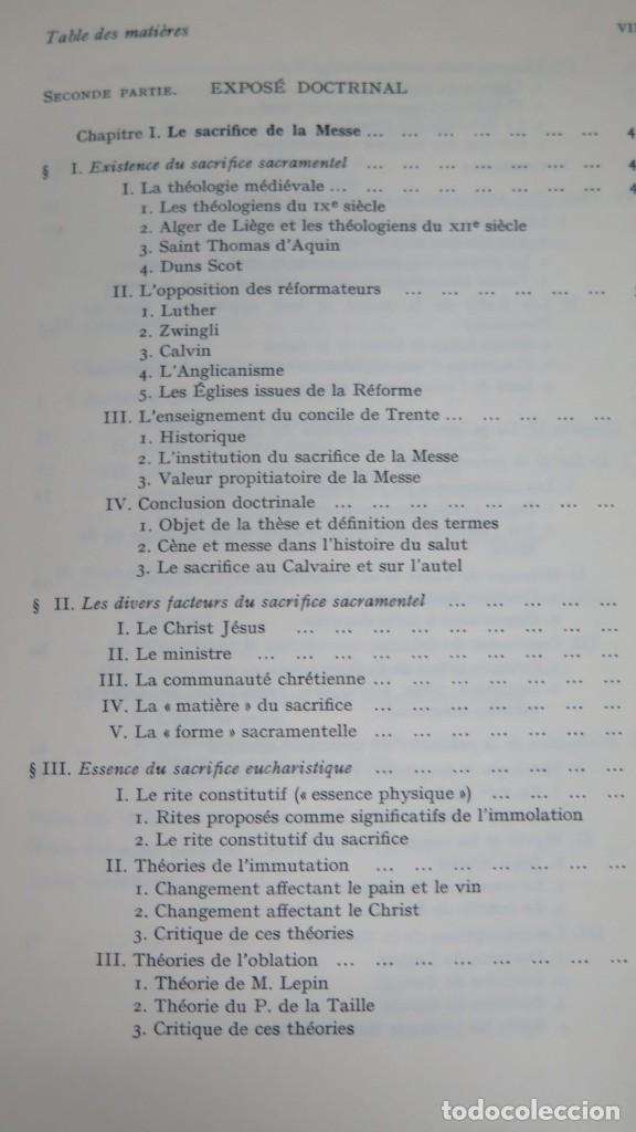 Libros de segunda mano: L&acute;EUCHARISTIE. BACIOCCHI - Foto 4