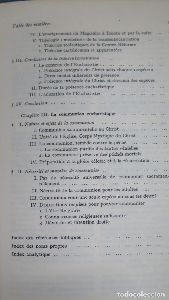 Libros de segunda mano: L&acute;EUCHARISTIE. BACIOCCHI - Foto 6