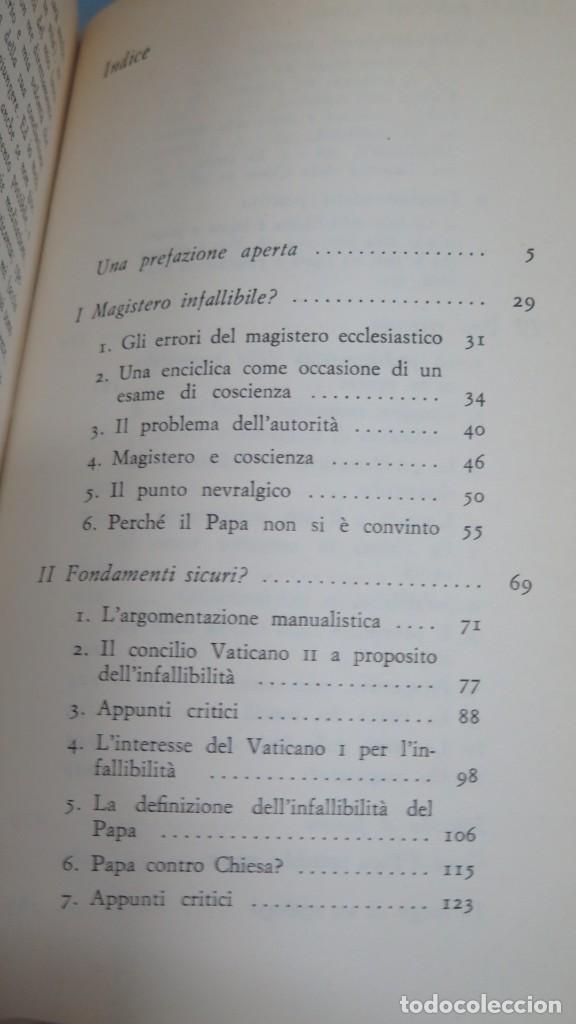Libros de segunda mano: INFALLIBILE. HANS K&Uuml;NG. 1970 - Foto 2