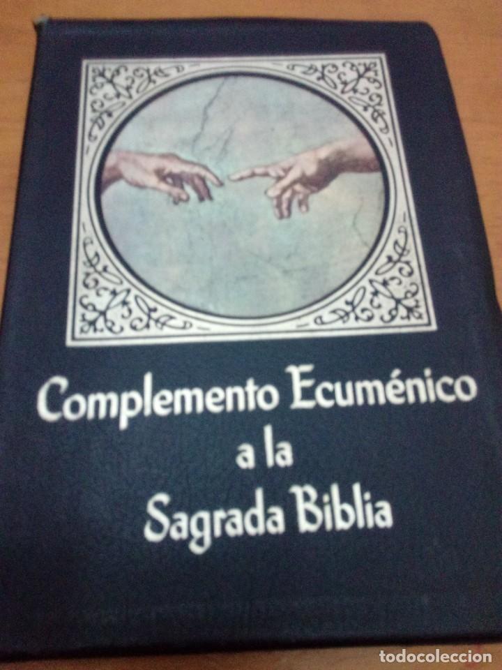 Libros de segunda mano: COMPLEMENTO ECUM&Eacute;NICO A LA SAGRADA BIBLIA. 1973. EST22B4 - Foto 1