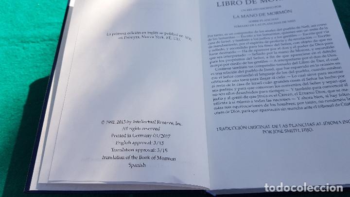 Libros de segunda mano: EL LIBRO DE MORMON  (2017) - OTRO TESTAMENTO DE JESUCRISTO - Foto 6