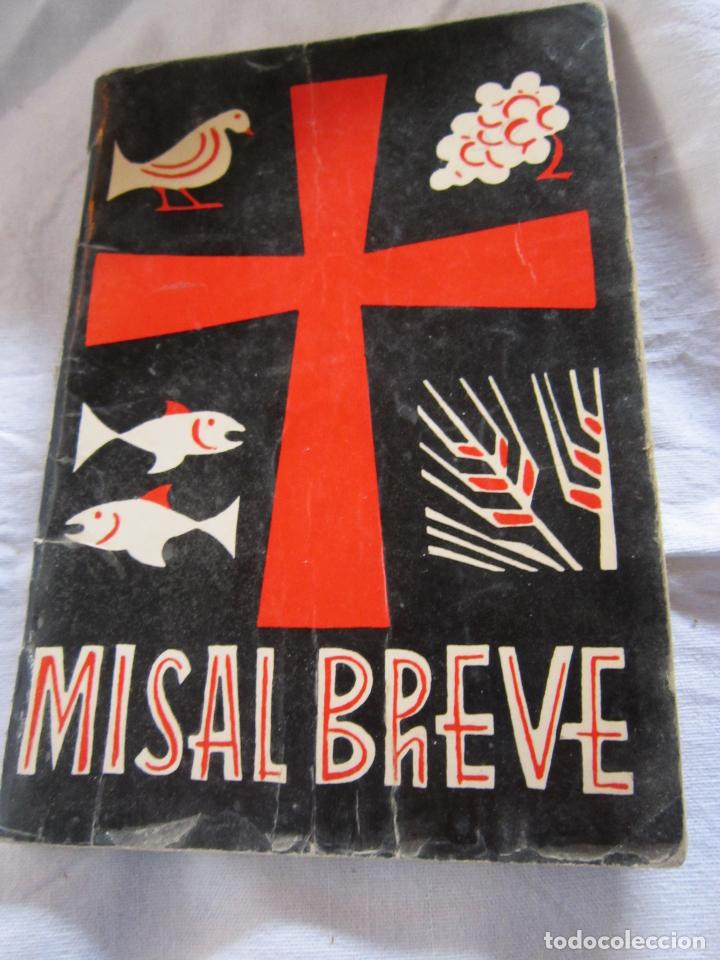 Libros de segunda mano: Misal breve - Foto 1