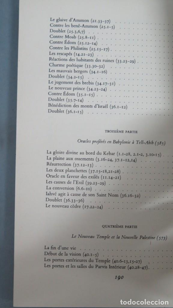 Libros de segunda mano: EZECHIEL. CONNAITRE LA BIBLE. DDB - Foto 4