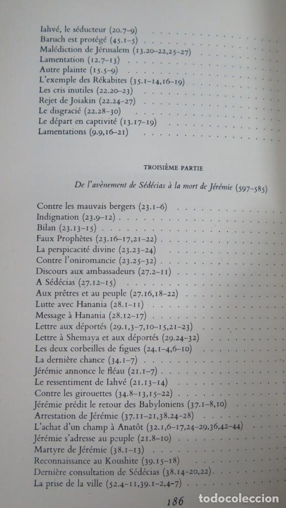 Libros de segunda mano: JEREMIE. CONNAITRE LA BIBLE. DDB - Foto 5