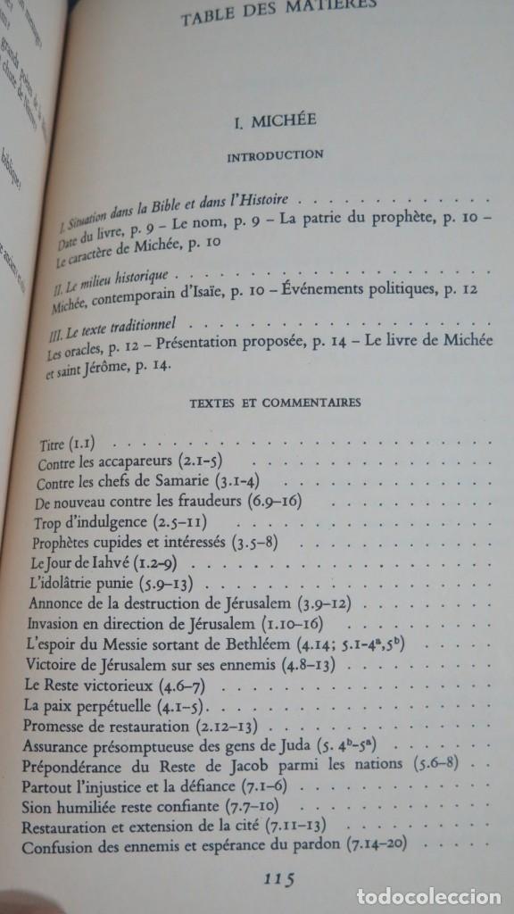 Libros de segunda mano: MICHEE SOPHONIE. CONNAITRE LA BIBLE. DDB - Foto 2