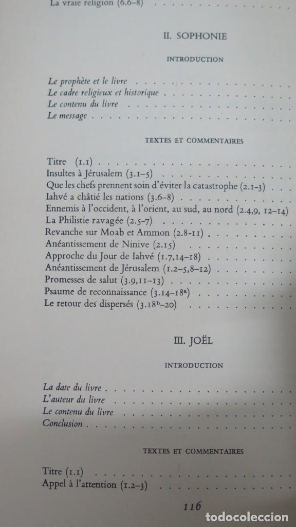 Libros de segunda mano: MICHEE SOPHONIE. CONNAITRE LA BIBLE. DDB - Foto 3