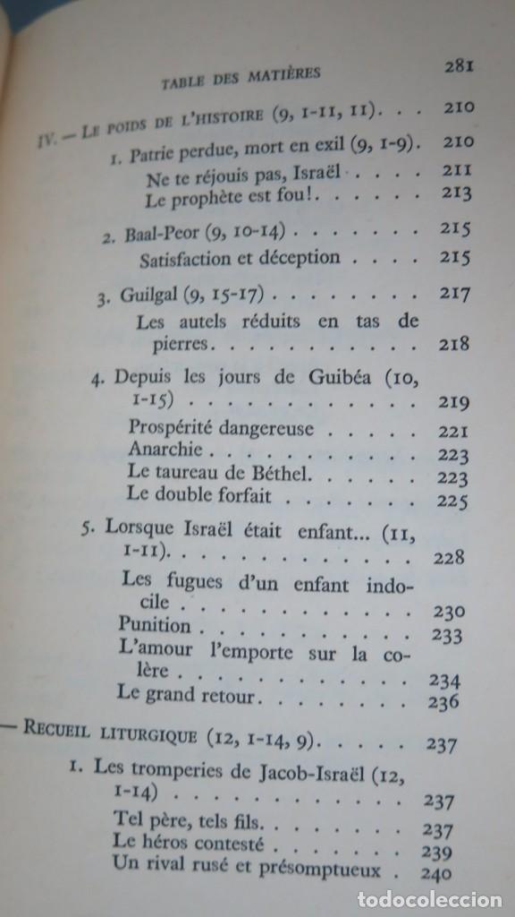 Libros de segunda mano: AMOS ET OSEE. CHARLES AURET - Foto 6