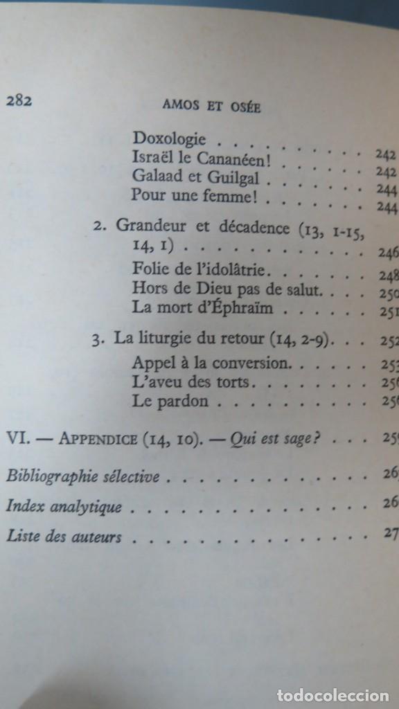Libros de segunda mano: AMOS ET OSEE. CHARLES AURET - Foto 7