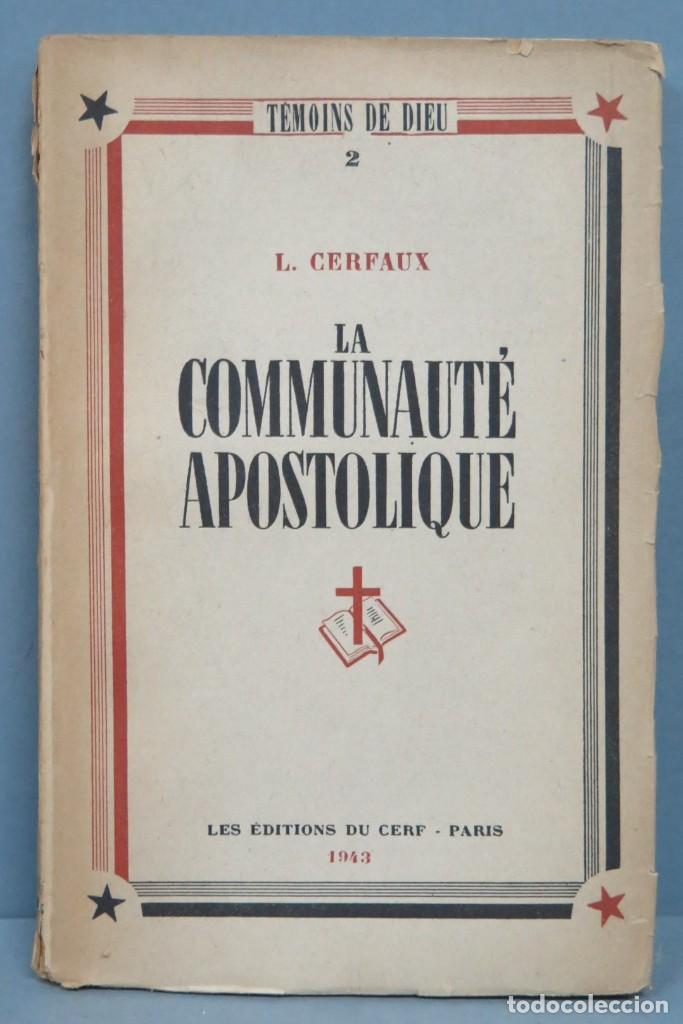 Gebrauchte B&uuml;cher: LA COMMUNAUTE APOSTOLIQUE. CERFAUX