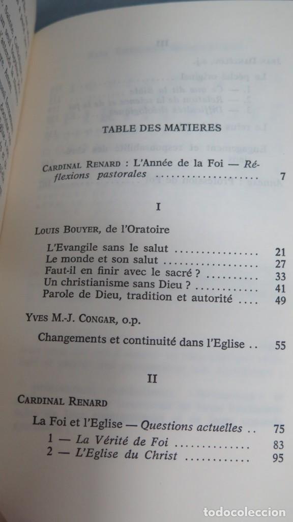 Libros de segunda mano: NOTRE FOI. CONGAR. DANIELOU. RENARD. BOUYER - Foto 2