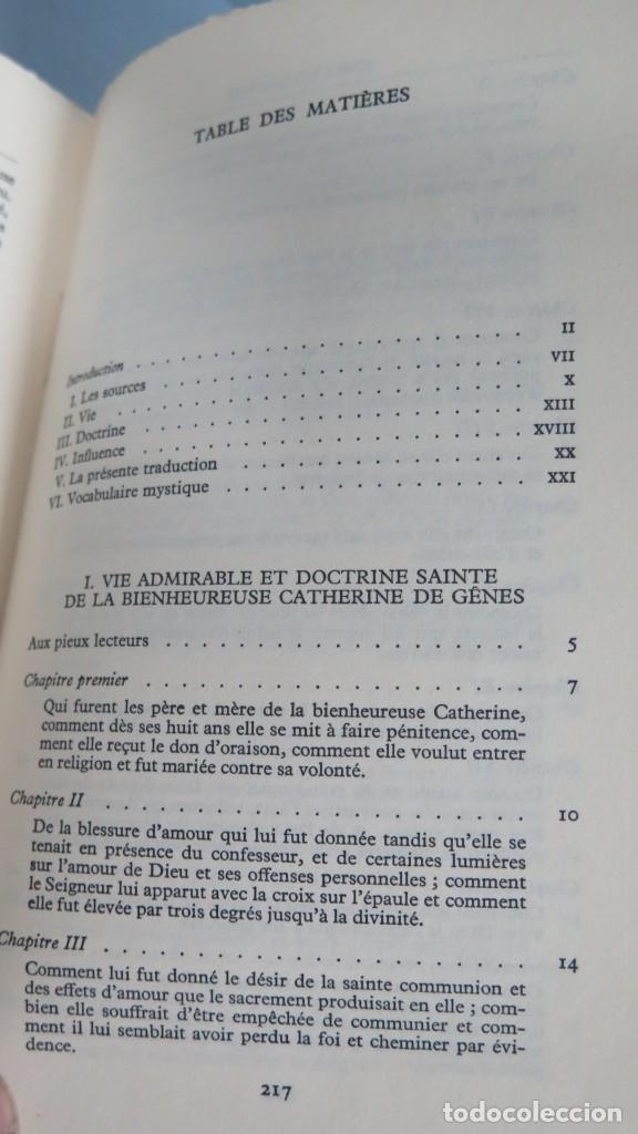 Libros de segunda mano: SAINTE CATHERINE DE GENES. DEBONGNIE - Foto 2
