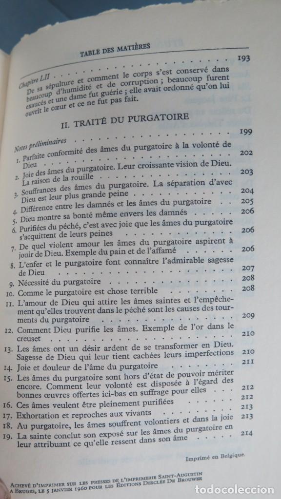 Libros de segunda mano: SAINTE CATHERINE DE GENES. DEBONGNIE - Foto 8