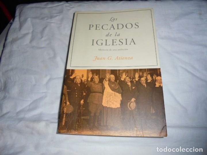 Livros em segunda m&atilde;o: LOS PECADOS DE LA IGLESIA MEMORIA DE UNA AMBICION.JUAN G.ATIENZA.MARTINEZ ROCA 2000.1&ordf; EDICION