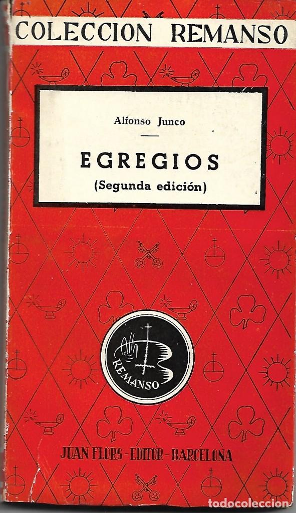 Libros de segunda mano: EGREGIOS. De Alfonso Junco - Foto 1