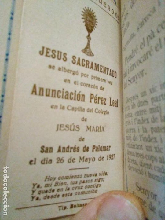Libros de segunda mano: LIBRO DEVOCIONARIO COMUNI&Oacute;N EN CATAL&Aacute;N - Foto 3