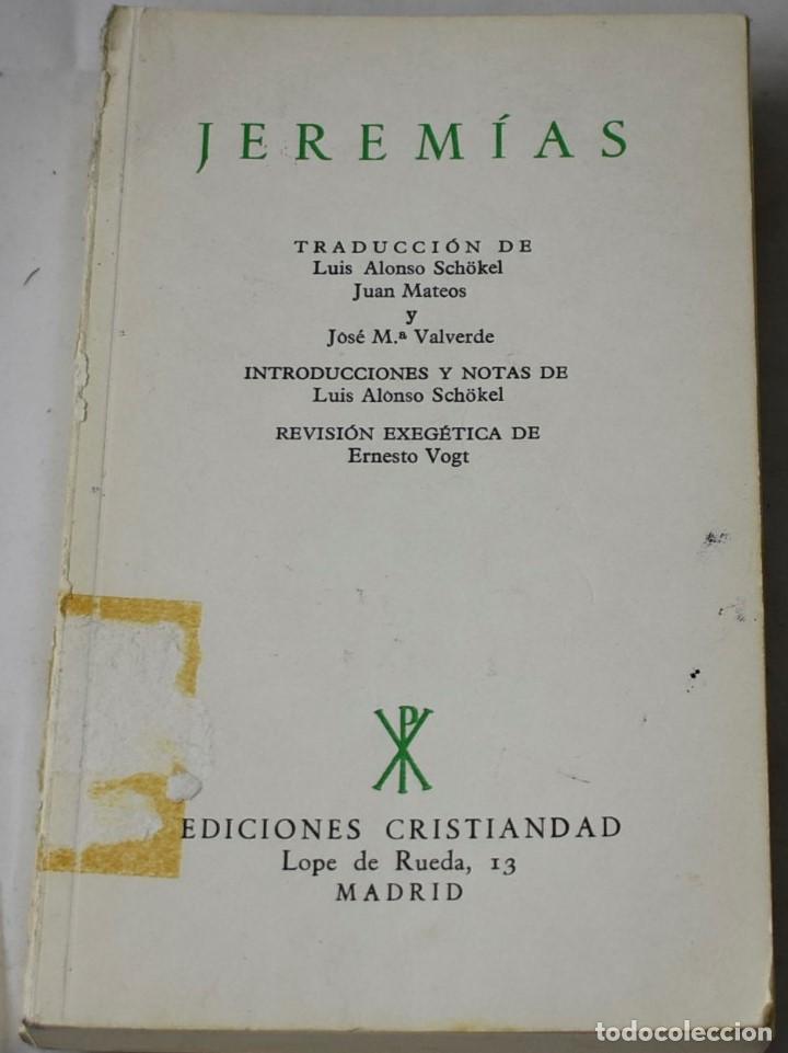 Libros de segunda mano: JEREM&Iacute;AS. VV.AA - Foto 1
