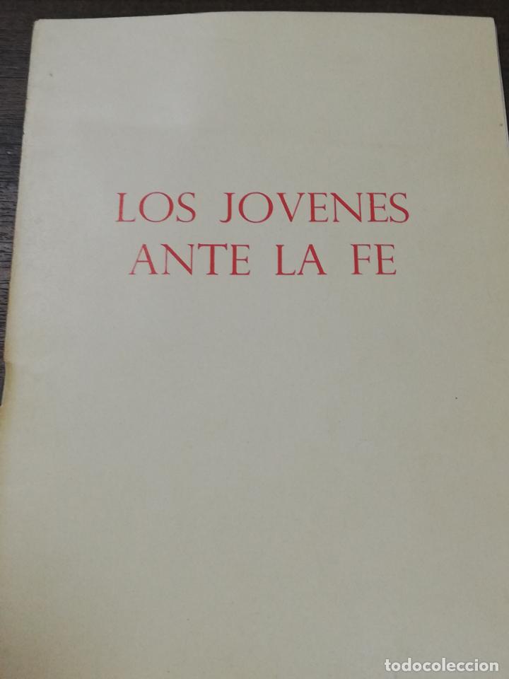Libri di seconda mano: LOS JOVENES ANTE LA FE. COLECCION ENCUESTAS N&ordm; 5. S.I.P.E. 1967.