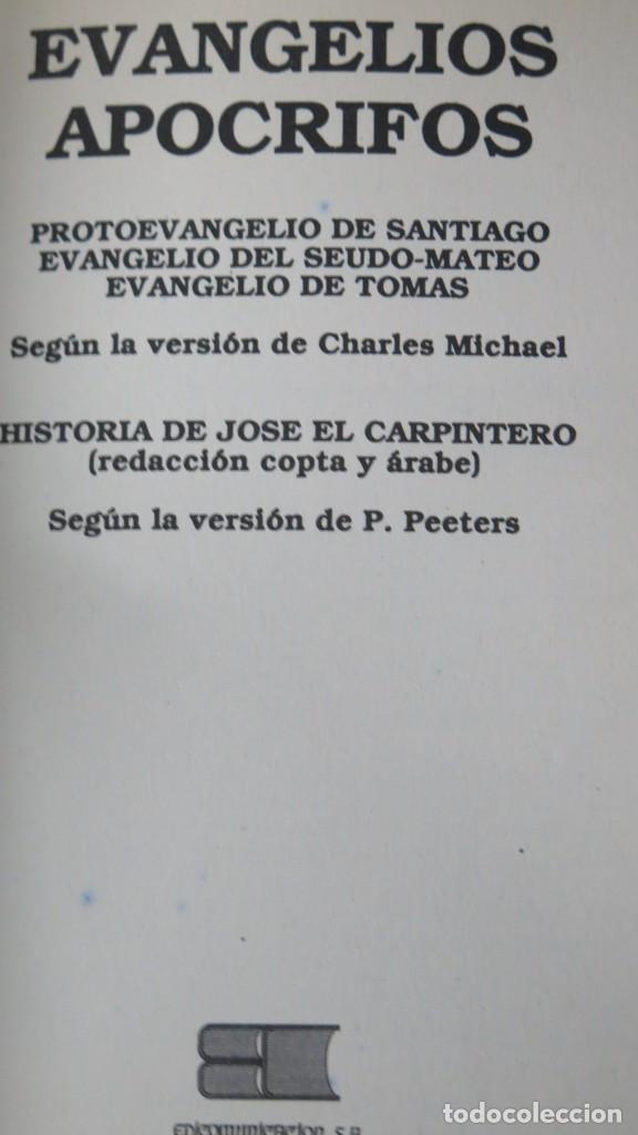 Libros de segunda mano: EVANGELIOS APOCRIFOS. PUBLISAMO - Foto 3