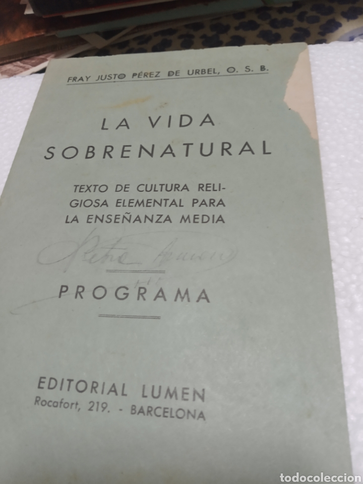 Libros de segunda mano: La vida sobrenatural - Foto 1