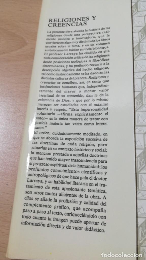Libros de segunda mano: RELIGIONES Y CREENCIAS - J G LARRAYA - DAMAE	 / 	K 602 - Foto 4