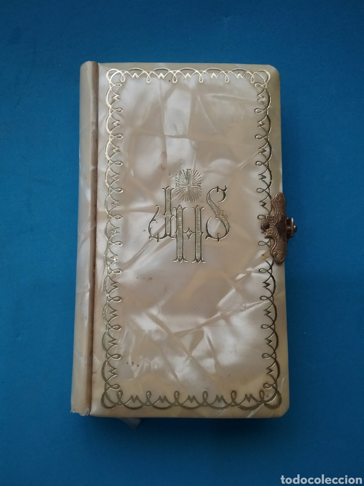 Libros de segunda mano: Devocionario Divino Jesus en nacar 1958