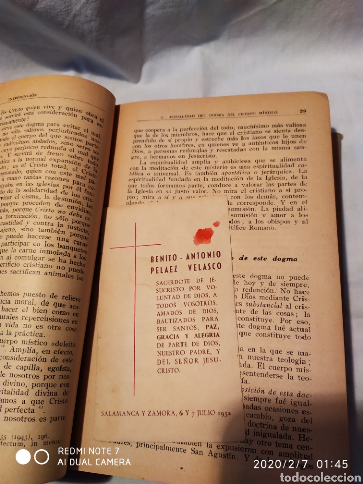 Libros de segunda mano: EL CUERPO MÍSTICO DE CRISTO, 1952, VER - Foto 6 - 193196310