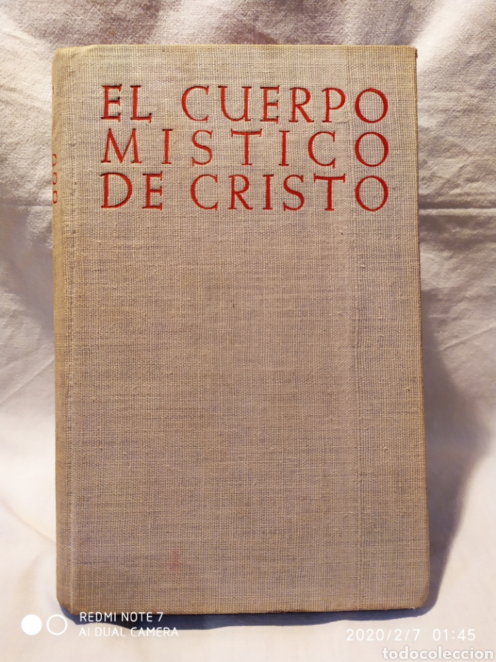 Libros de segunda mano: EL CUERPO MÍSTICO DE CRISTO, 1952, VER - Foto 1 - 193196310