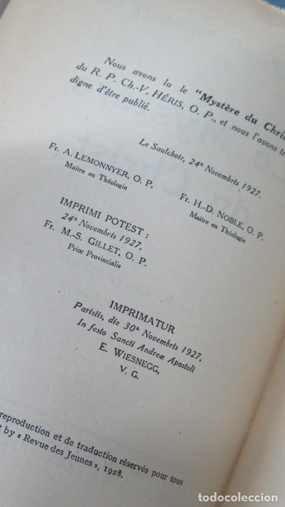 Libros de segunda mano: LE MYSTERE DU CHRIST. HERIS - Foto 2