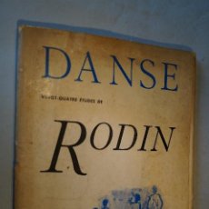 Libros de segunda mano: DANSE VINGT-QUATRE ETUDES DE RODIN-1968