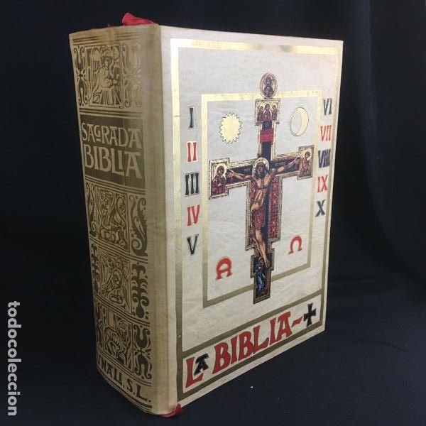 Libros de segunda mano: LA SAGRADA BIBLIA-NOVISIMA EDICION-SAANBESA-UNALI, S.L.-1982
