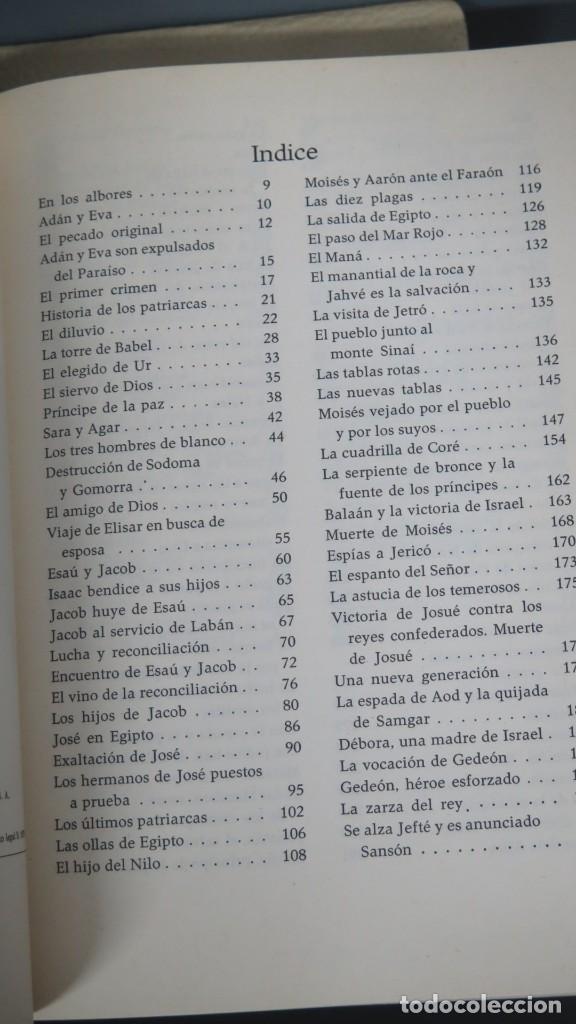 Libros de segunda mano: 1965.- LA HISTORIA BIBLICA - Foto 2
