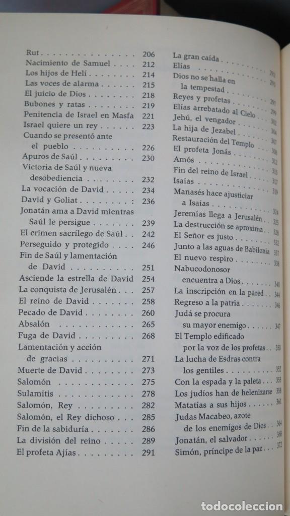 Libros de segunda mano: 1965.- LA HISTORIA BIBLICA - Foto 3
