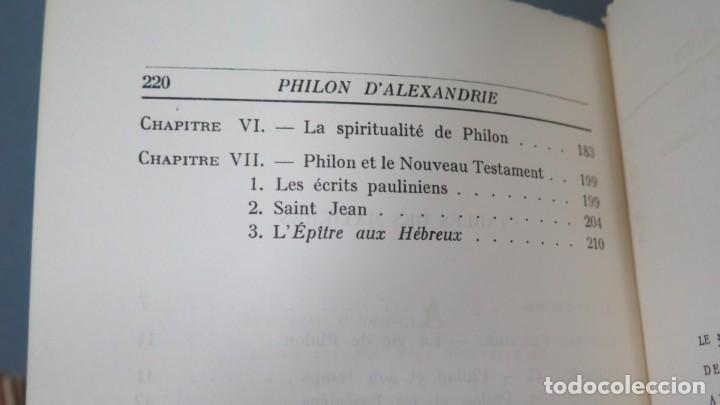 Libros de segunda mano: PHILON D&acute;ALEXANDRE. DANIELOU - Foto 3