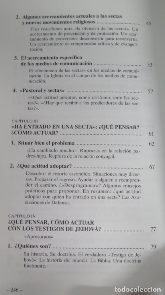 Libros de segunda mano: LAS SECTAS. JEAN VERNETTE - Foto 3