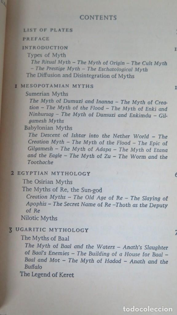 Libros de segunda mano: MIDDLE EASTERN MYTHOLOGY. HOOKE - Foto 2