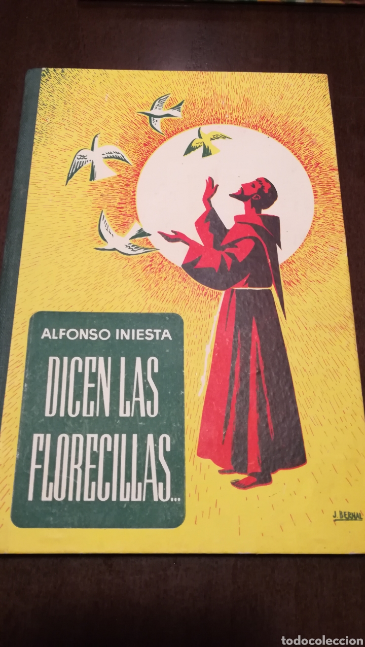 Libros de segunda mano: Dicen las florecillas (Estampas Franciscanas). Libro de 1959. - Foto 1