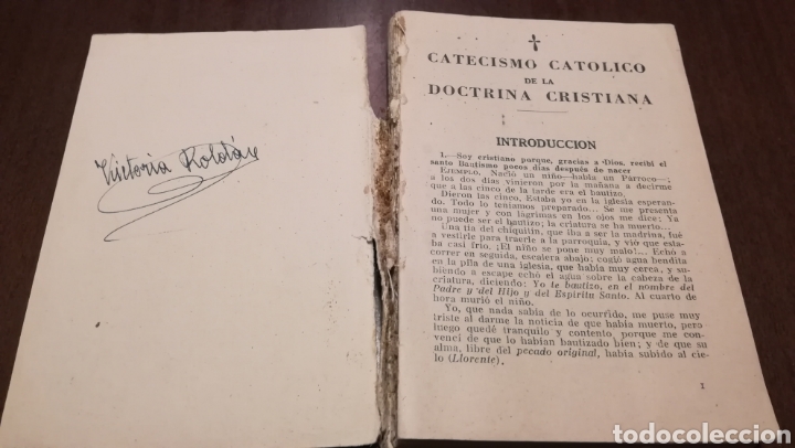 Libros de segunda mano: Catecismo Cat&oacute;lico con Ejemplos. Dr. Bilbao. - Foto 3