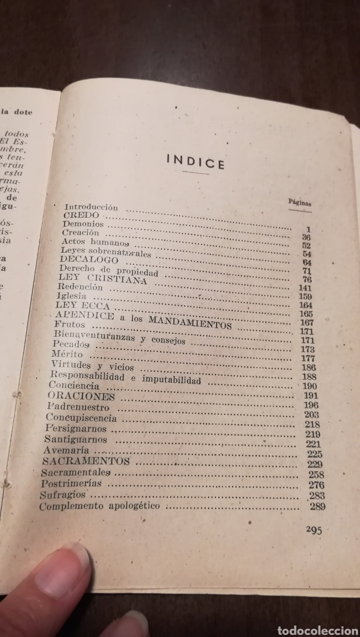 Libros de segunda mano: Catecismo Cat&oacute;lico con Ejemplos. Dr. Bilbao. - Foto 4