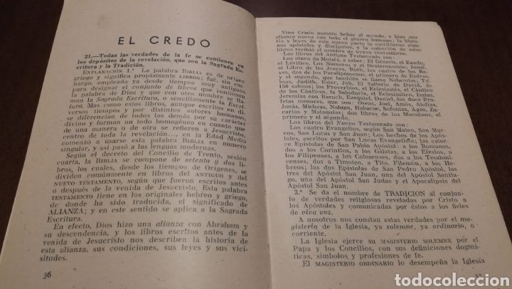 Libros de segunda mano: Catecismo Cat&oacute;lico con Ejemplos. Dr. Bilbao. - Foto 5