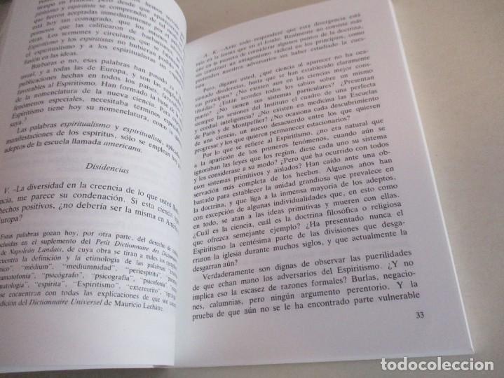 Libros de segunda mano: Qu&eacute; es el Espiritismo . ALLAN KARDEC. - Foto 3