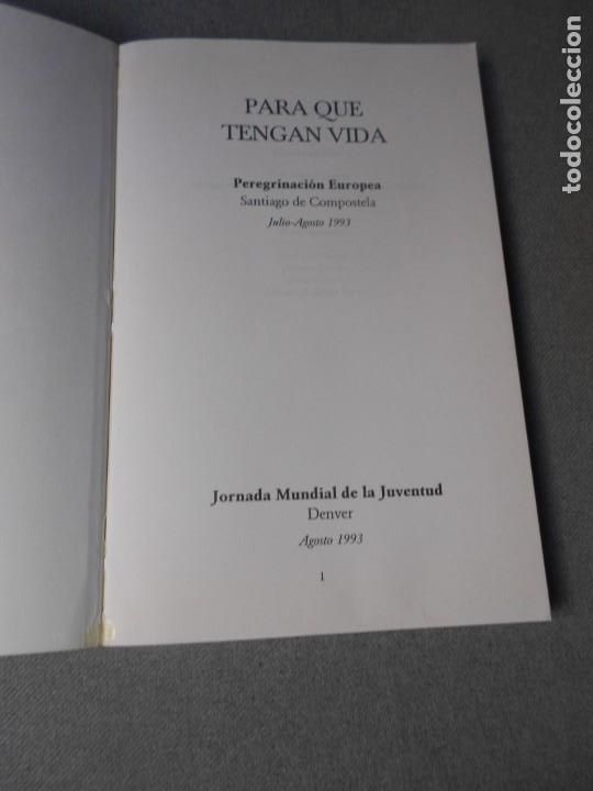 Libros de segunda mano: PARA QUE TENGAN VIDA - Foto 2