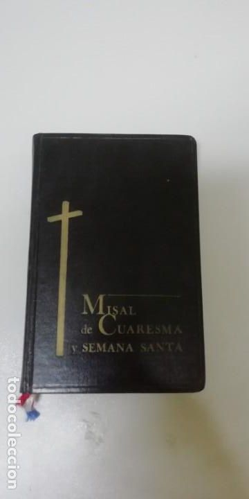 Libros de segunda mano: Misal de Cuaresma y Semana Santa